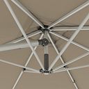 Vorschaubild doppler Pendelschirm EXPERT 300 x 300 cm, Aluminium Silber / 100 % Polypropylen 220 g/m²