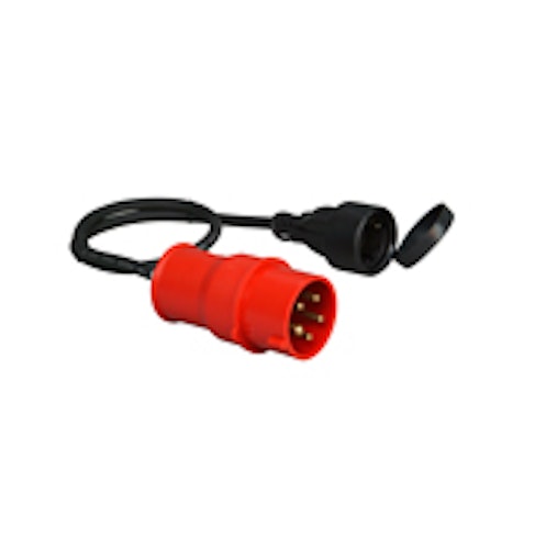 Kopp CEE- Adapterleitung CEE- Stecker 16A/ Schutzkontaktkupplung