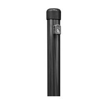 Alberts® Zaunpf,zinkp.anthrazit-metall.,Kst.b,Länge1750mm,Pfostenst.⌀38mm,Geflechth1250mm 613136