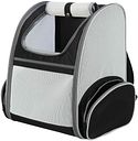 Vorschaubild TRIXIE Rucksack Chloe, 39 × 43 × 27 cm, hellgrau/schwarz