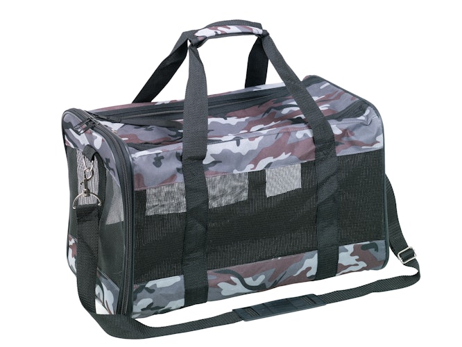 NOBBY Tasche "SILAN " camouflage grau L: 53 x 30 x 30 cm