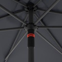 Vorschaubild doppler Mittelmastschirm myZONE 300 Push up, Aluminium Anthrazit / 100 % Polyester 180 g/m²