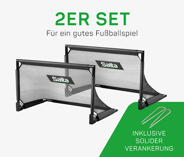 Salta Challenge Fußballtor Set (2 Stück )