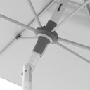 Vorschaubild doppler Mittelmastschirm EXPERT 220 x 140 Auto-Tilt, Aluminium Silber / 100 % Polyester 180 g/m²