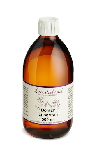 Lunderland Dorschlebertran 500ml Nahrungsergänzung