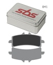 Vorschaubild SBS Bremsbelag 841DS-1 Road Racing Endurance (Giftiger Biss)