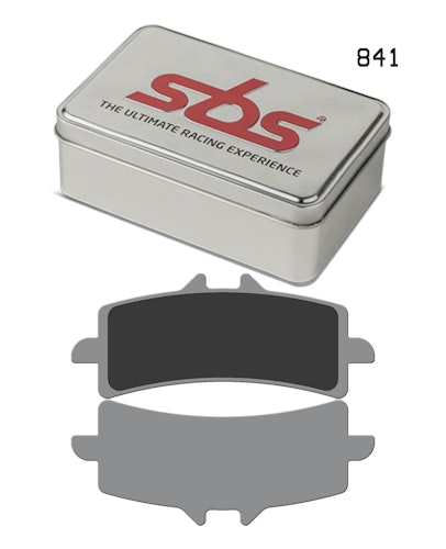 SBS Bremsbelag 841DS-1 Road Racing Endurance (Giftiger Biss)