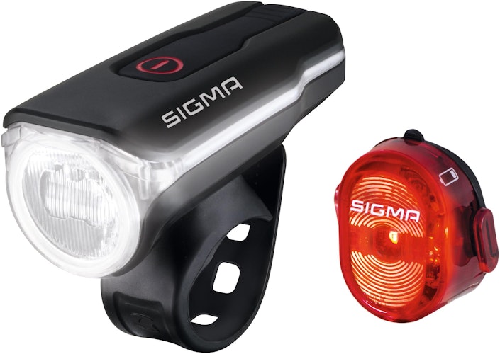 Sigma Sport Akku-LED-Leuchten-Set Aura 60 / Nugget II