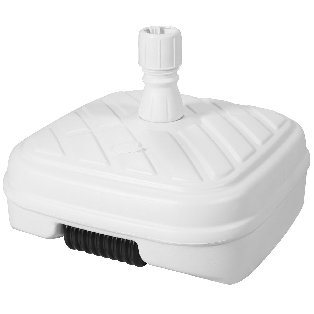 doppler Design Füllsockel 50 Liter, Kunststoff Weiß