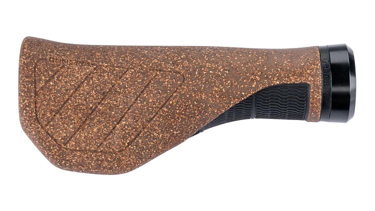 CONTEC Griff MERGE Trekking Ergo Kork 140 mm braun,schwarz