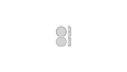 Brembo Bremsbelag Modell 07KA01 mit ABE