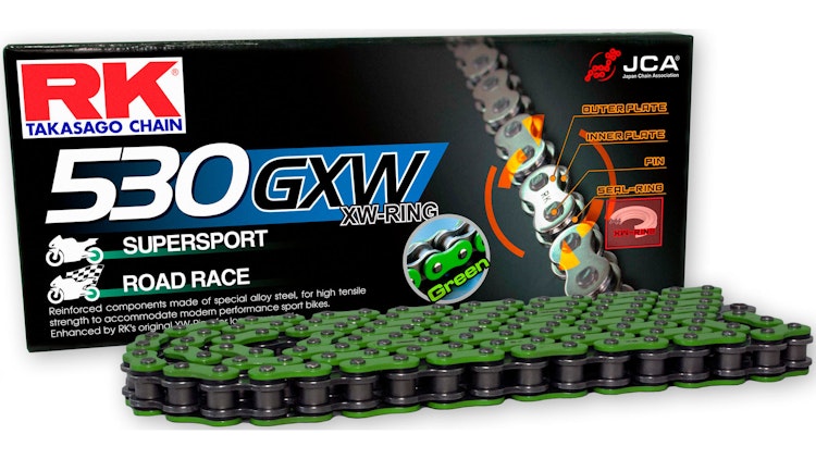 RK Kette 530GXW, 118 Glieder