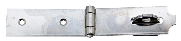 Alberts® Überfalle mit Öse Edelstahl LxB Überfalle: 99x35 L Anschraubplatte: 99 mm