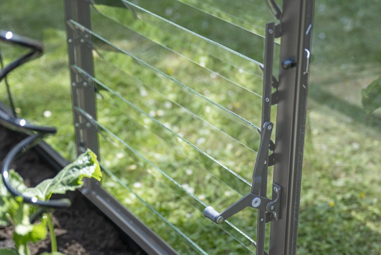 Halls ICON Pflanzenhaus / Lean-To Lamellenlüfter Set