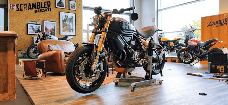 Zentralständer EVOLIFT® für Ducati Scrambler 1100 / Special / Sport 18-