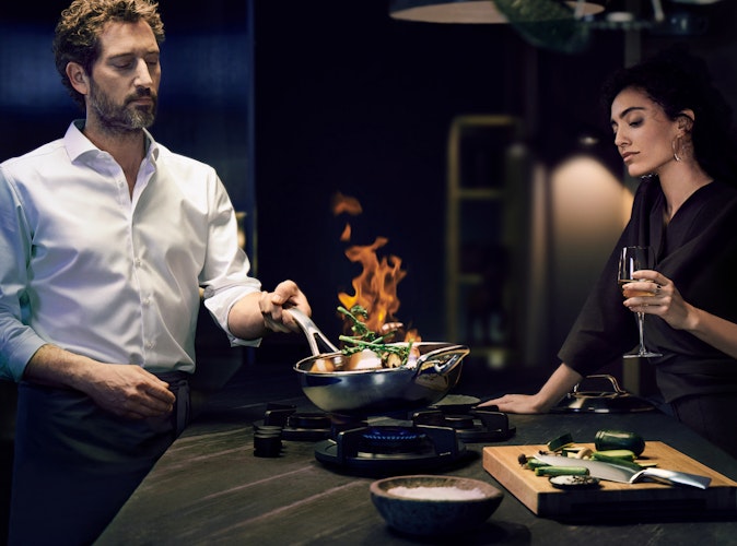 WMF Wok-Pfanne Ø 28 cm Profi Resist