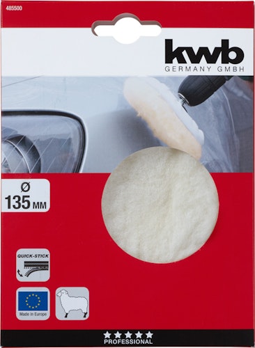 kwb Polierhaube Lammfell 135 mm SB 485500