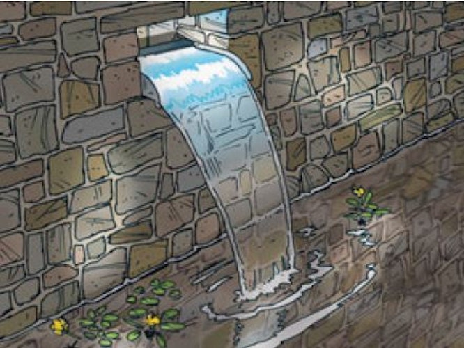 Ubbink Design Wasserfall Element Nevada LED 60