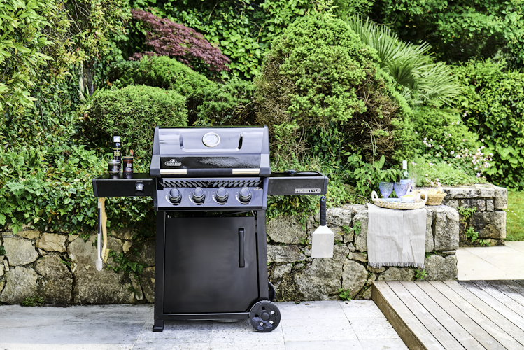 Napoleon Freestyle 425, 4 Hauptbrenner mit Tür, Schwarz