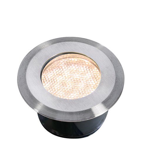 Lightpro Bodeneinbaustrahler Onyx 60 R3 Einbauleuchte Edelstahl 23 lm