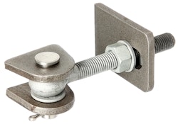 Alberts® Torband f.180° Öffn,kurz,Schrauben,etc.fvz.,Bolzen,etc.VA,z.Anschweißen,M16,VE1