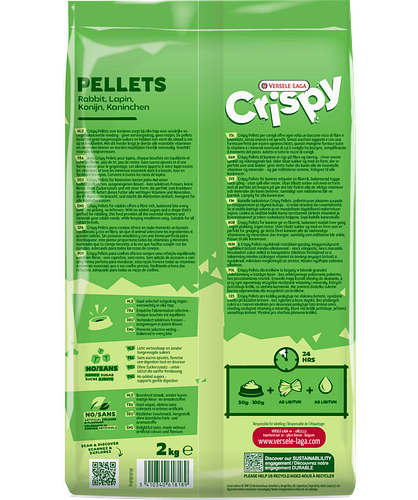Versele CRISPY Pellets Kaninchen