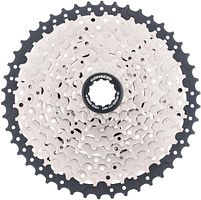CONTEC Kassette Grad 10-fach silber/schwarz 11-13-15-18-21-24-28-34-40-46 Zähne, mit