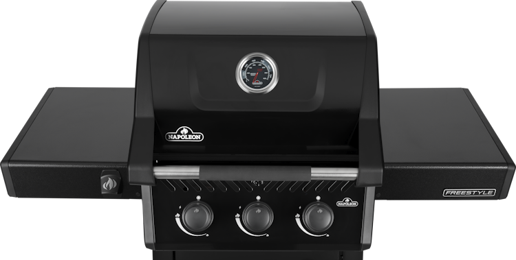 Napoleon Freestyle 365, 3 Hauptbrenner und Tür, Schwarz