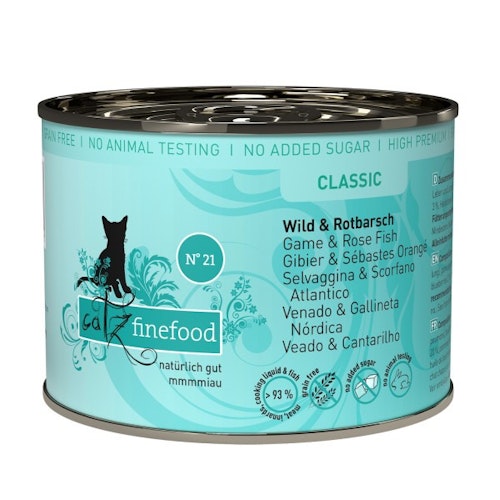 catz finefood Classic 6 x 200g Katzennassfutter