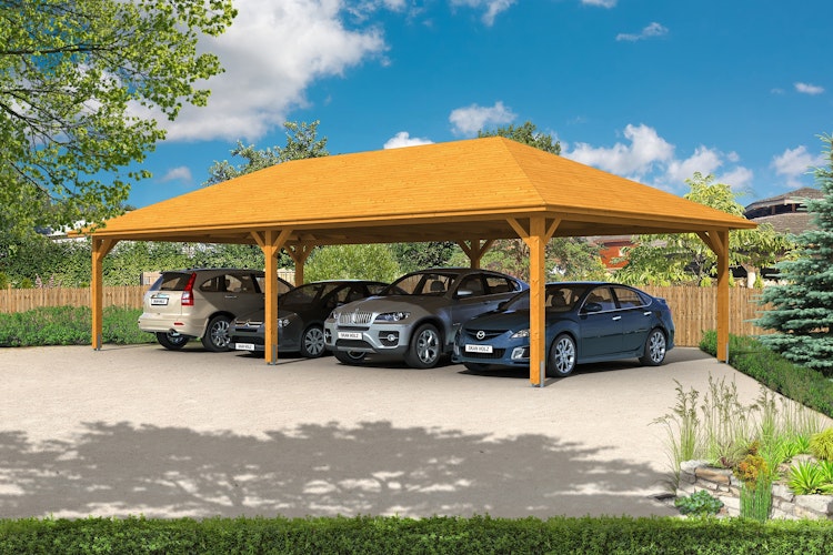 Skan Holz Carport Taunus 1176 x 634 cm