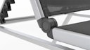 Kettler Stapelliege BASIC PLUS, Aluminium Silber / Outdoorgewebe Anthrazit - Sonderaktion