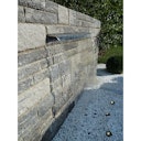 Heissner Wasserfall-Element Edelstahl 30 cm mit LED (W483-00)