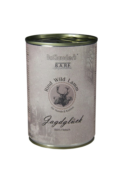 Dr. Clauder's BARF Fleisch 400g Dosen Nassfutter für Hunde & KatzenVorschaubild