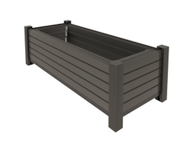 TraumGarten Rhombus Alu Pflanzkasten -Verschiedene Farben-