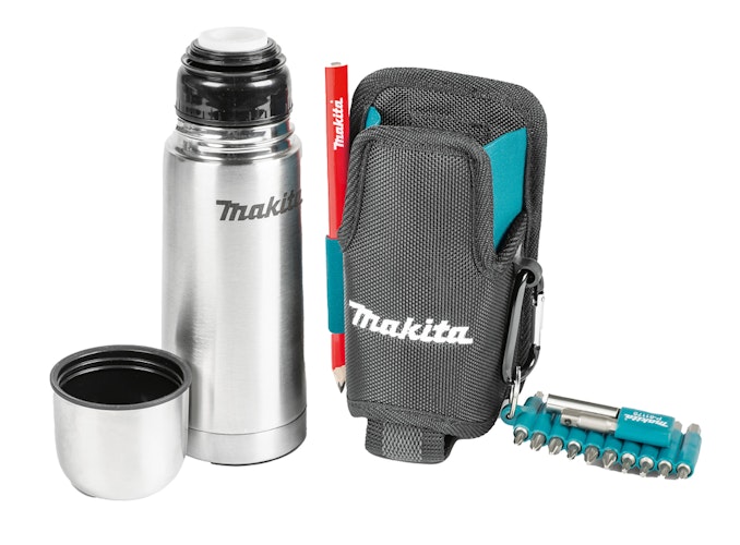 Makita Thermoflasche mit Gürteltasche E-15562