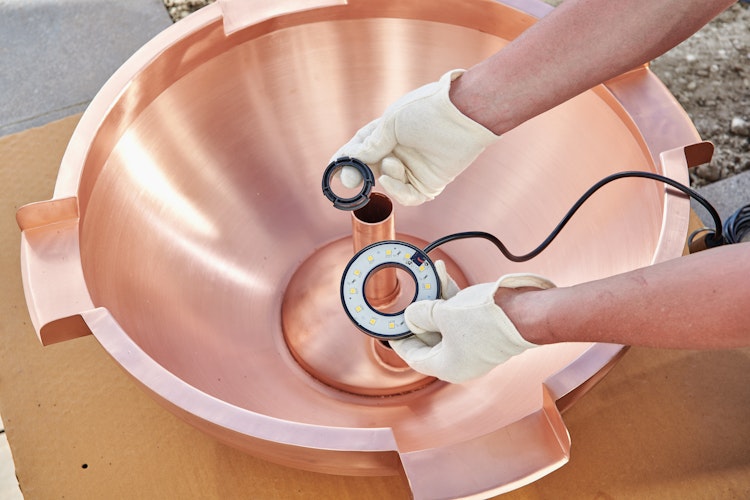 Oase Kupferschale Rund 90