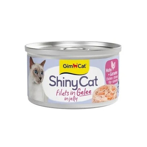 GimCat ShinyCat Jelly 70g-Dose Katzennassfutter