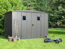 Vorschaubild Hörmann Metall-Gerätehaus Berry mit Satteldach