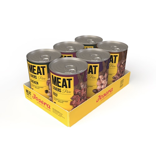 Josera Meat Lovers Pure Multipack 6 x 400 Gramm Hundenassfutter