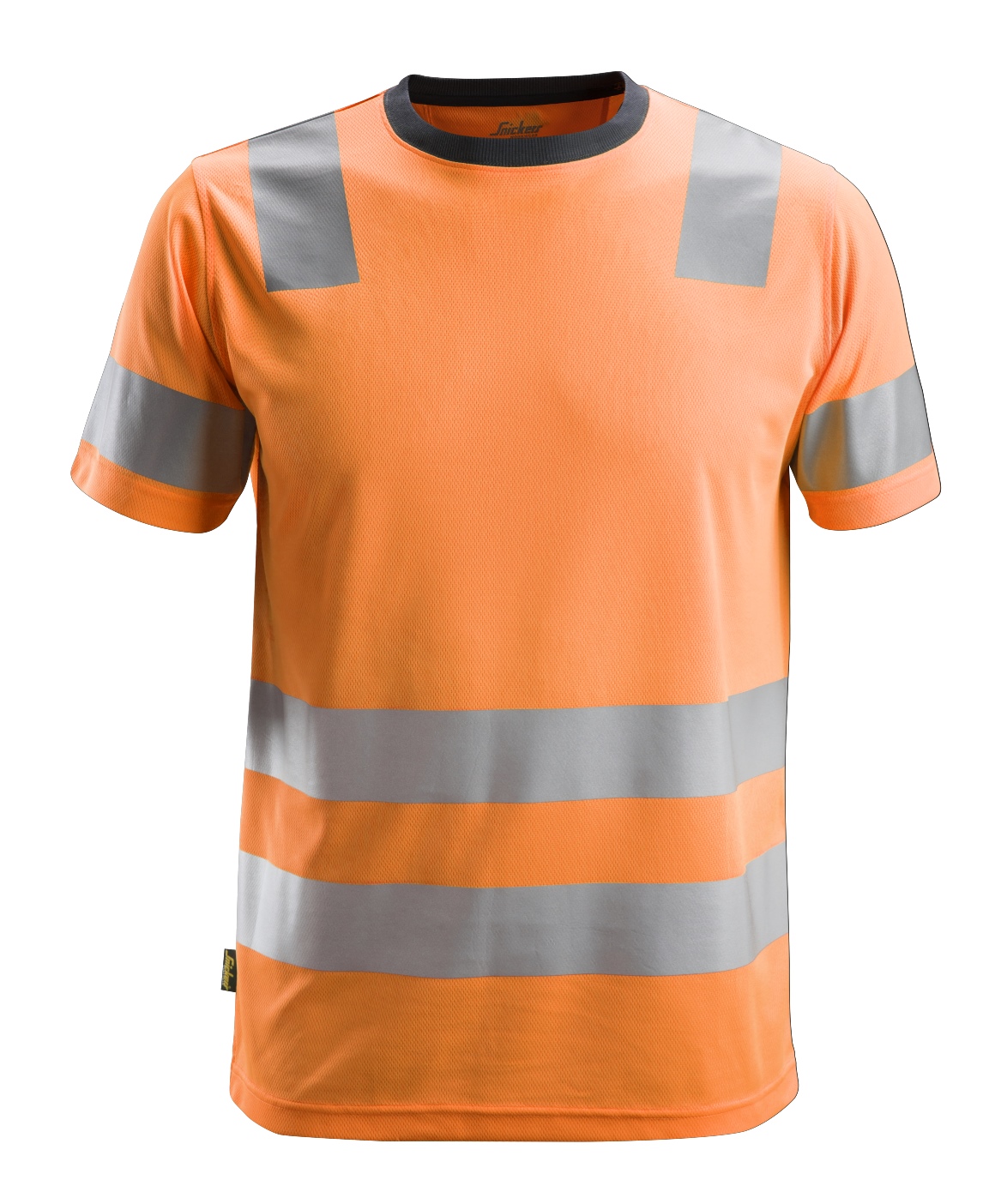 Snickers AllroundWork, High-Vis-T-Shirt Klasse 2 5 signalgelb