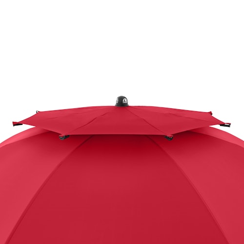 doppler Strandschirm WINDPROFI 200 Manual, Aluminium Anthrazit / 100 % Polyester 80 g/m²