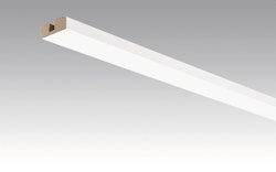 MEISTER Vierkant-Deckenabschlussleiste 15/40 mm  Whiteline 4074 - 2380 mm