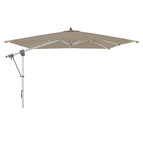 doppler Pendelschirm EXPERT 300 x 300 cm, Aluminium Silber / 100 % Polypropylen 220 g/m²