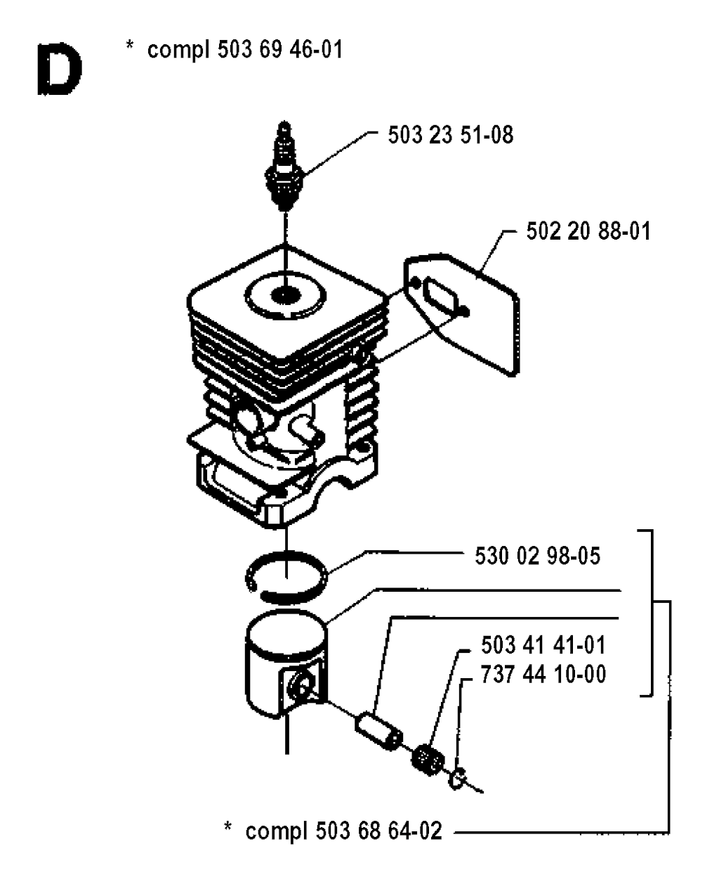 Explosionszeichnung Ersatzteile