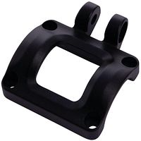 ErgoTec Vorbau-Frontkappe Ahead schwarz sandgestrahlt