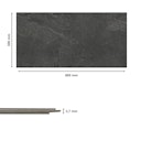 Vorschaubild Revét Vinyl Wandfliese Slate Matt 60 x 30 cm