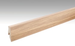 RESTPOSTEN SALE MEISTER Fußleiste Profil 3 PK Ahorn 6017 für Laminatböden - 2380 x 60 x 20 mm
