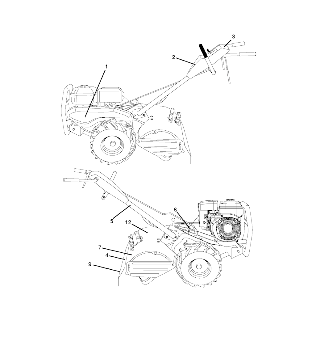 Explosionszeichnung Ersatzteile
