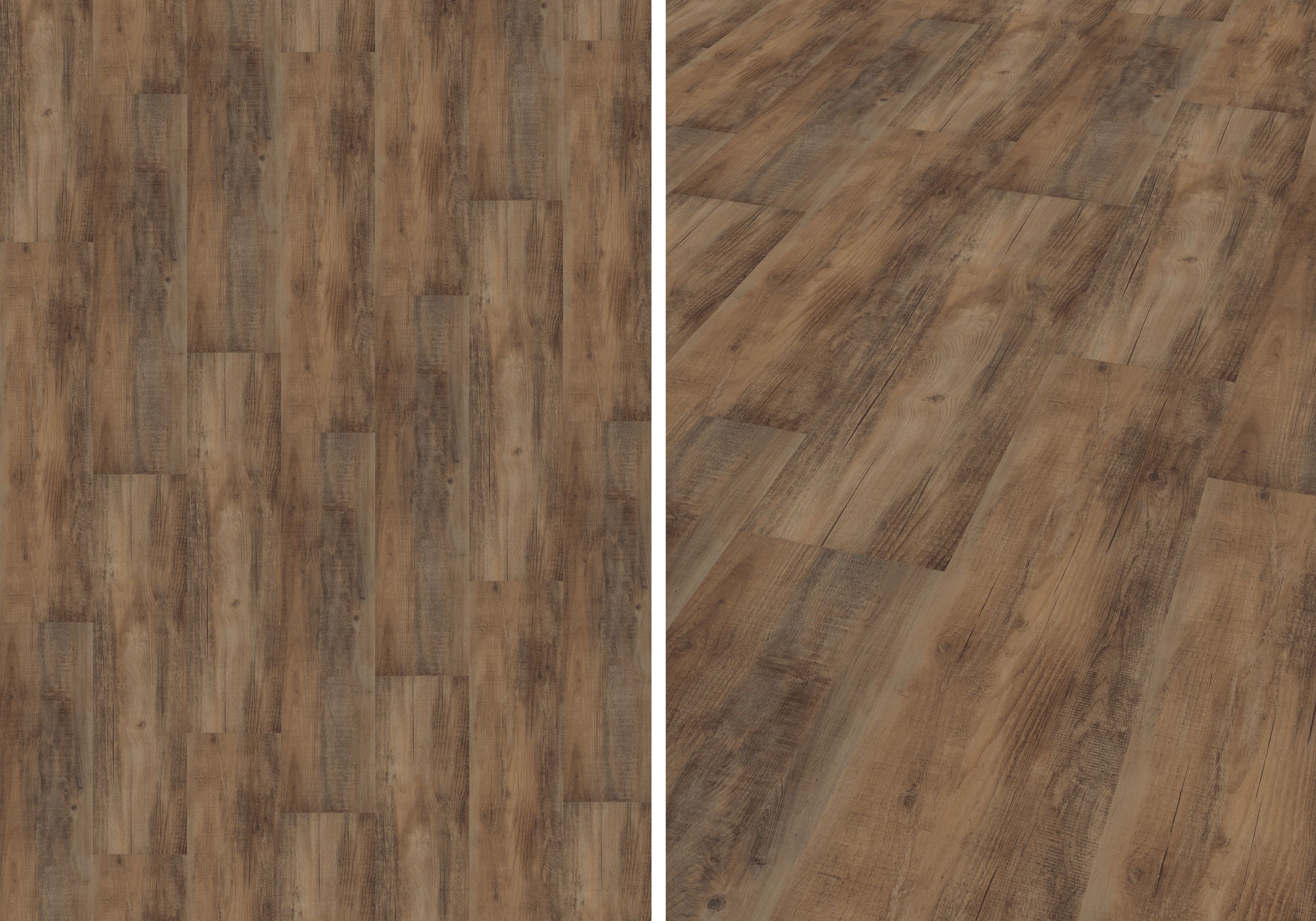 KWG Antigua classic Paneel Birke antik 1235 Designvinyl Fertigfußboden 1235x305x9,8 mm