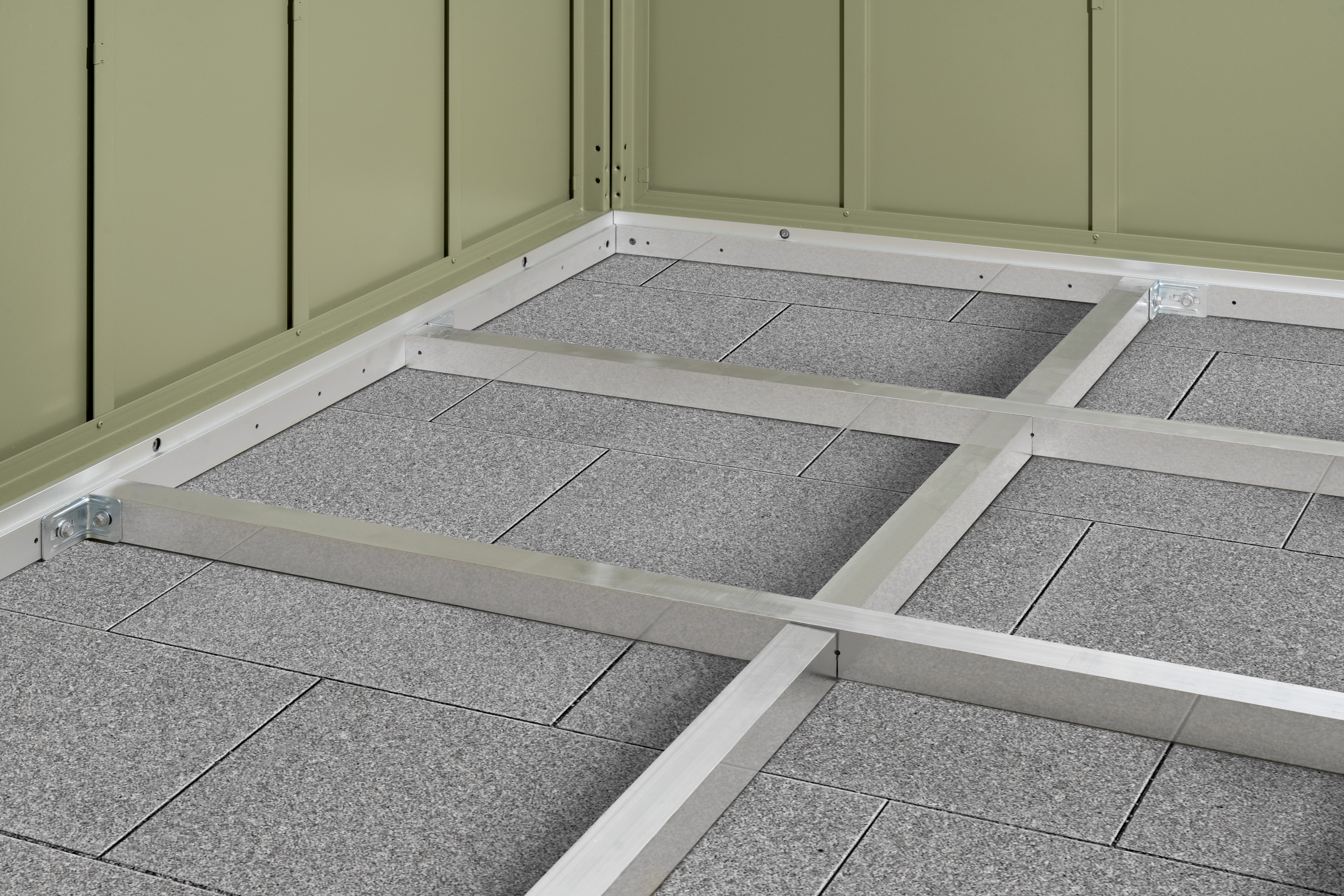 Hörmann Unterkonstruktion für Kaminholzregal Berry KHR Berry Typ 1